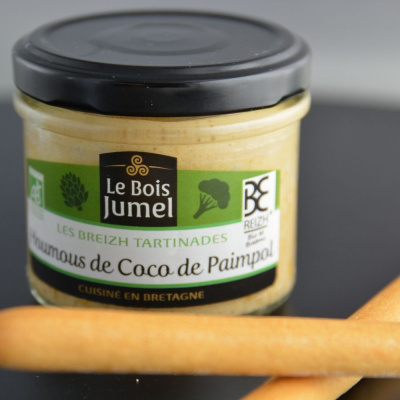 Houmous de coco de paimpol bio Bois Jumel